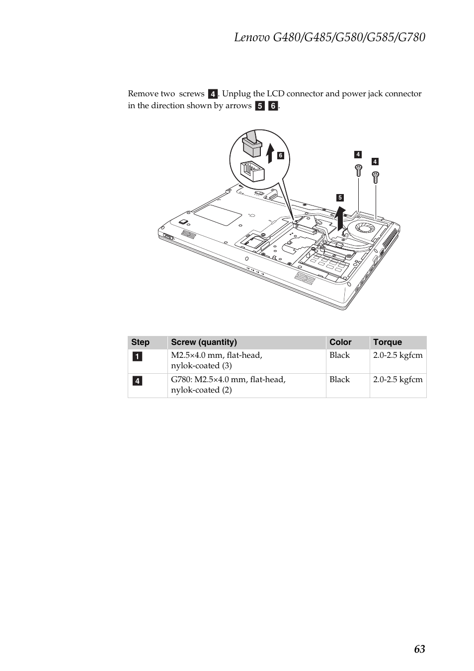 Lenovo G485 Notebook User Manual | Page 67 / 124