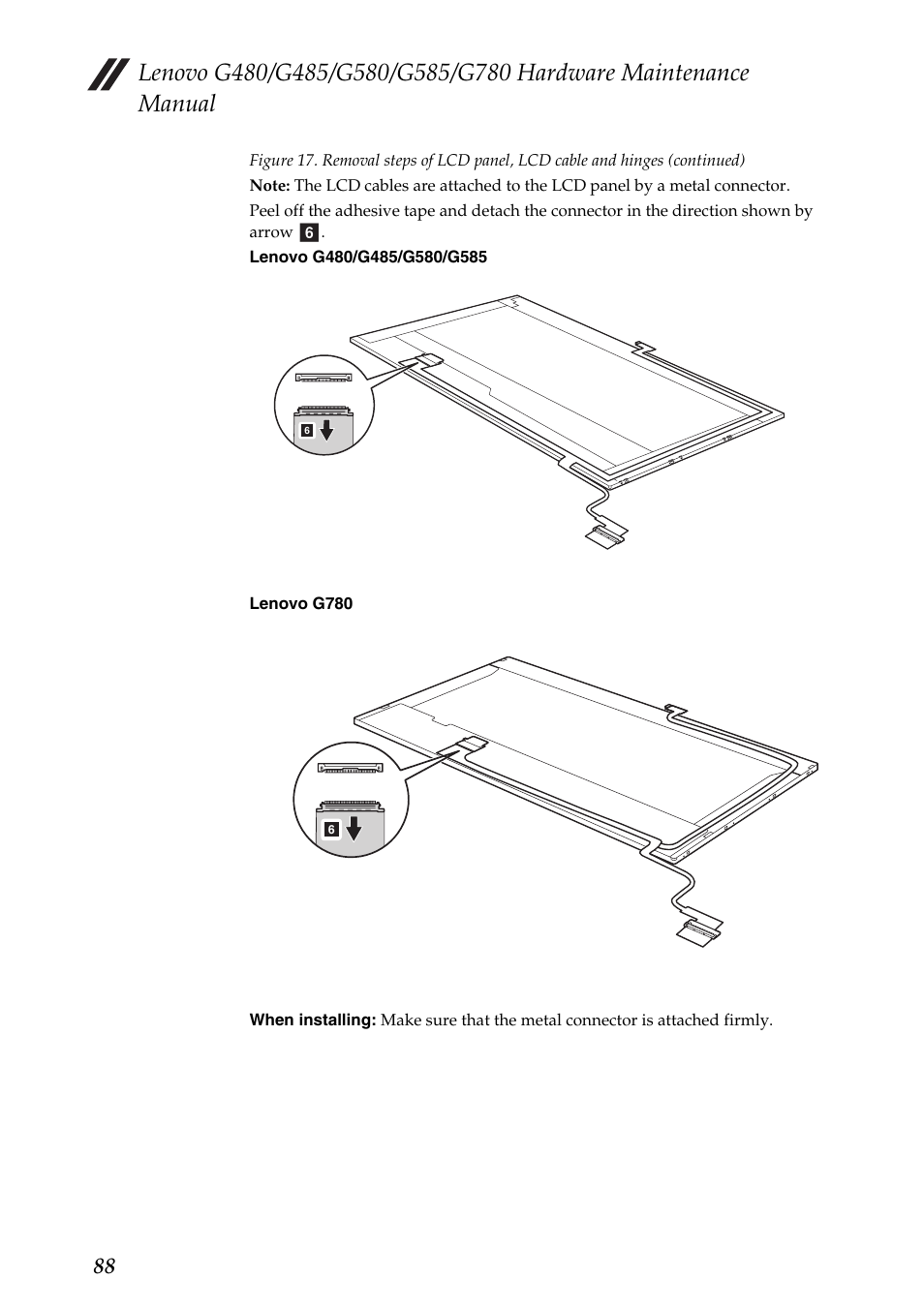 Lenovo G485 Notebook User Manual | Page 92 / 124