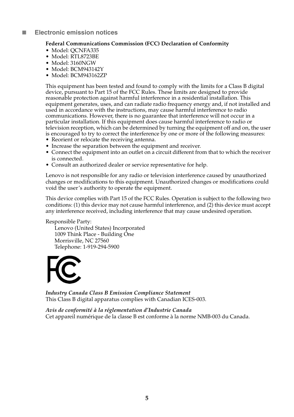 Lenovo Flex 2-15 Notebook Lenovo User Manual | Page 6 / 7