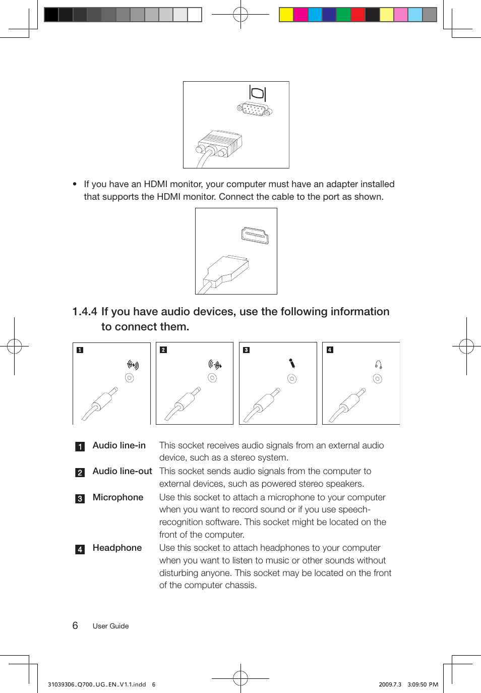 Lenovo IdeaCentre Q700 User Manual | Page 11 / 43