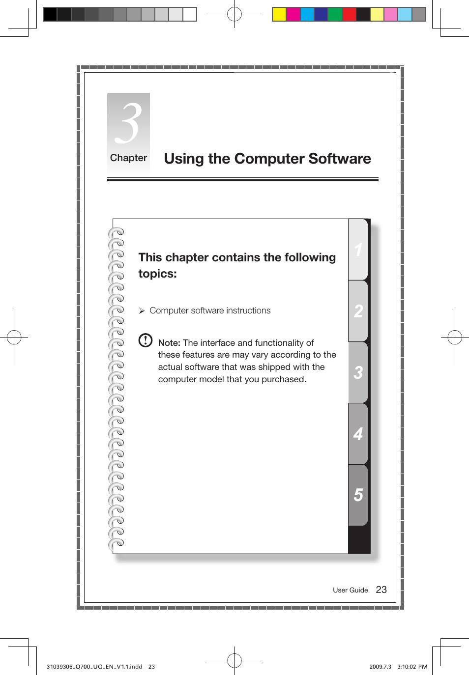 Using the computer software | Lenovo IdeaCentre Q700 User Manual | Page 28 / 43