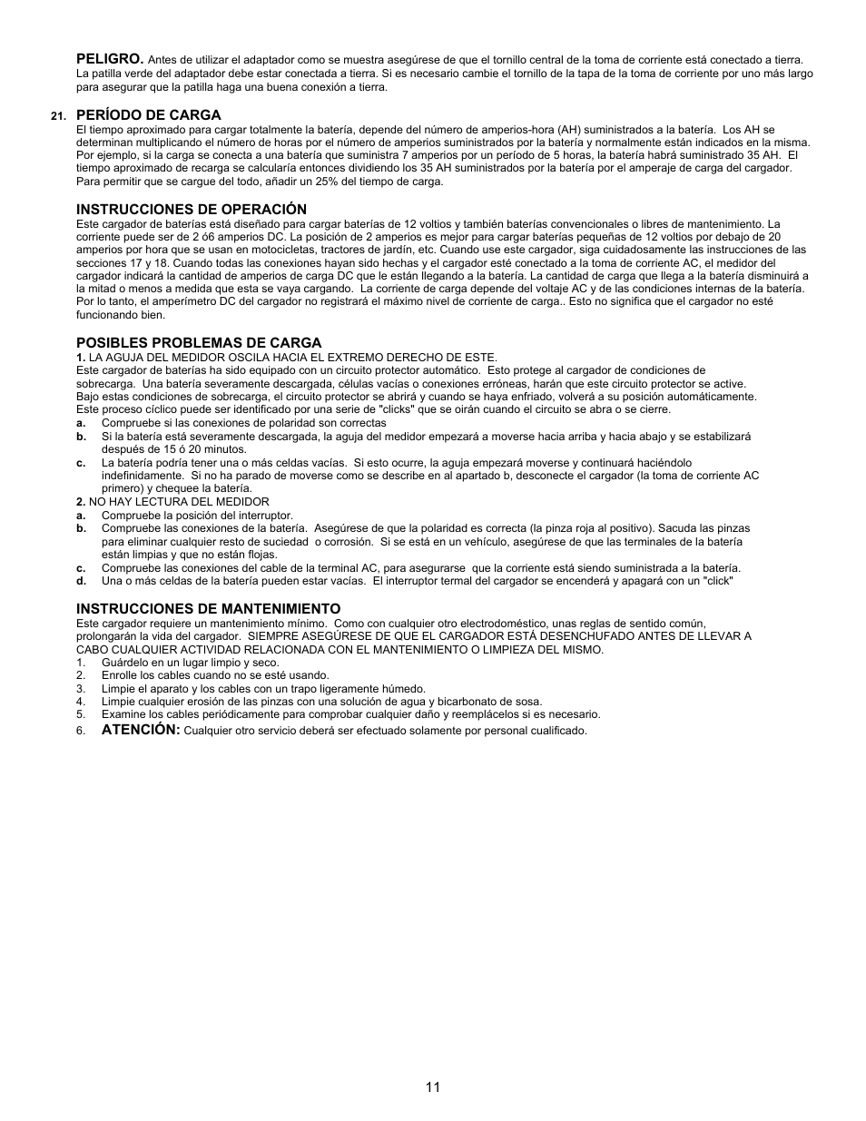 Atec BC-91182 User Manual | Page 11 / 13
