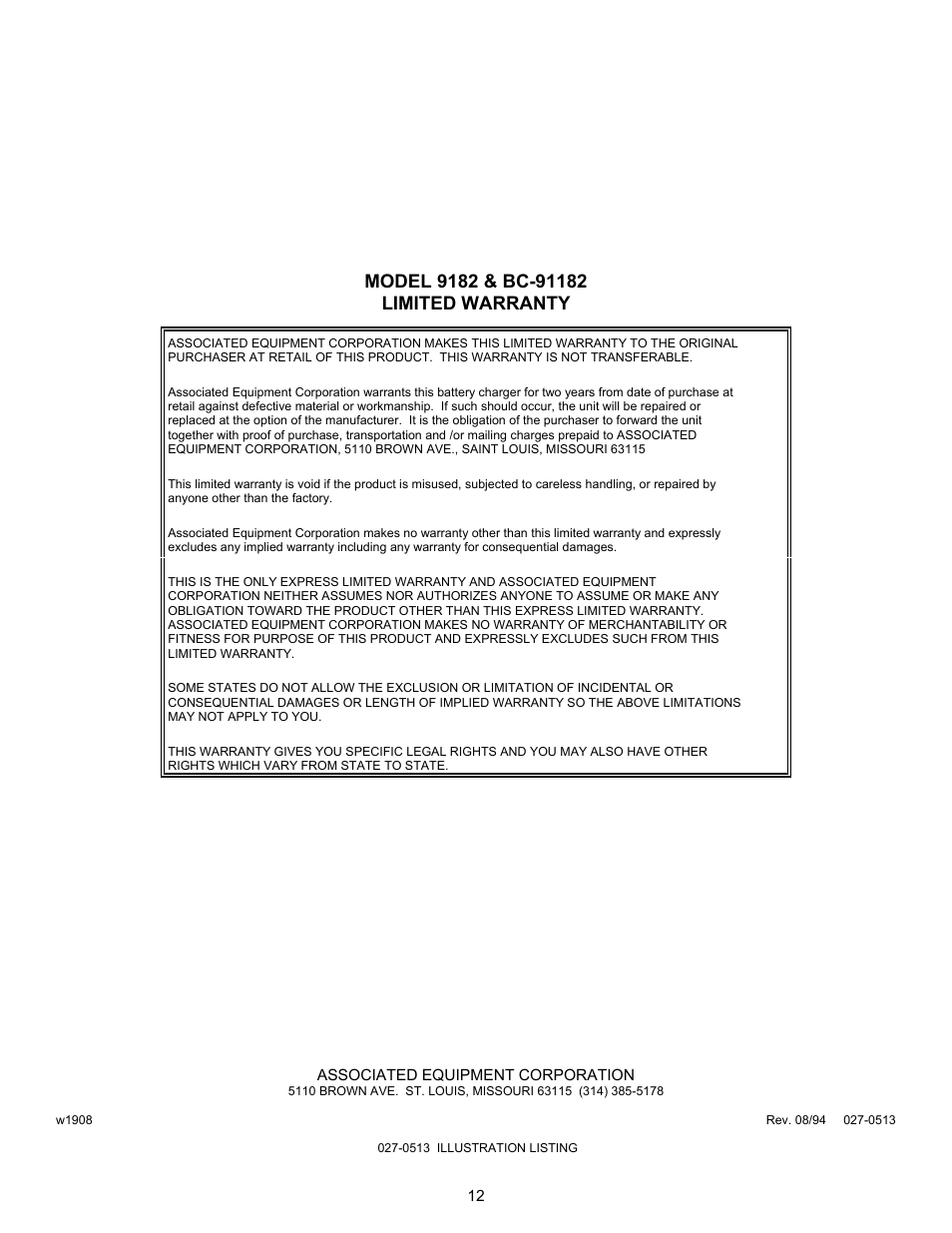 Atec BC-91182 User Manual | Page 12 / 13