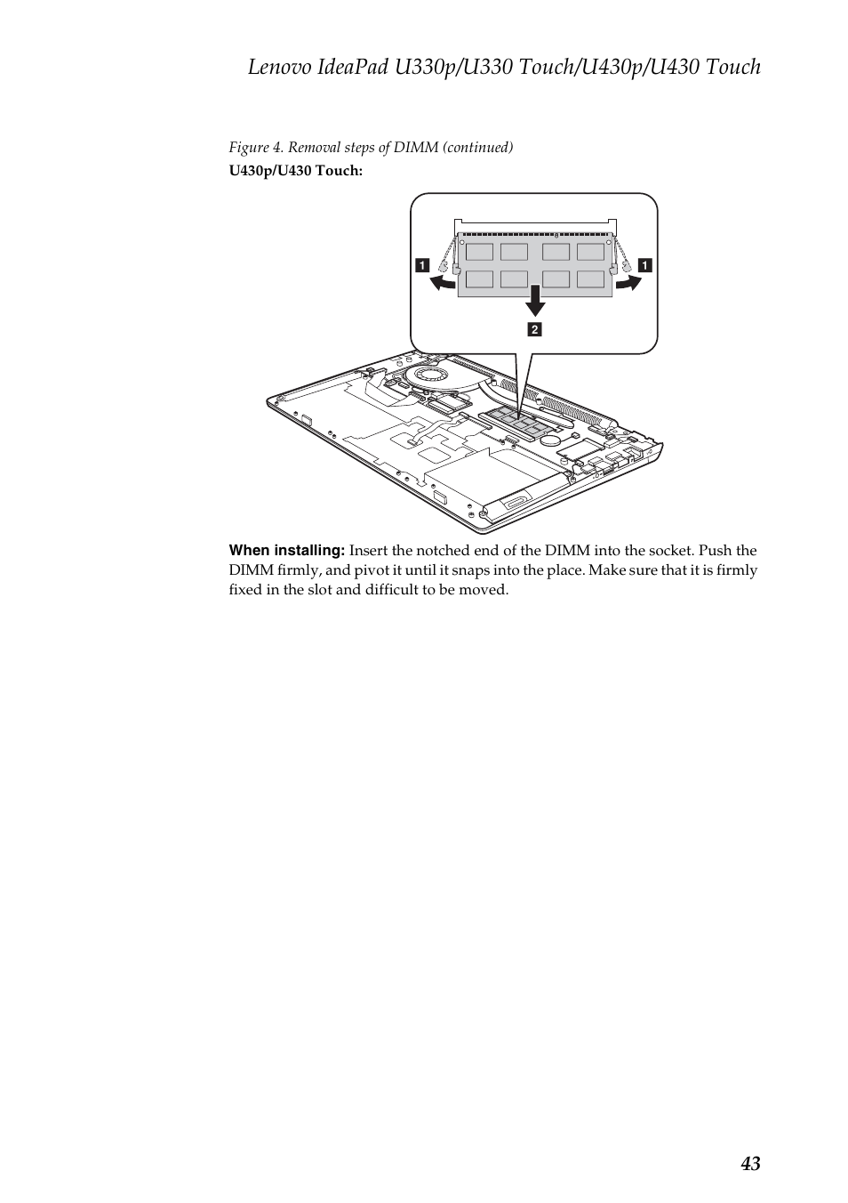 Lenovo IdeaPad U330 Touch Notebook User Manual | Page 47 / 91