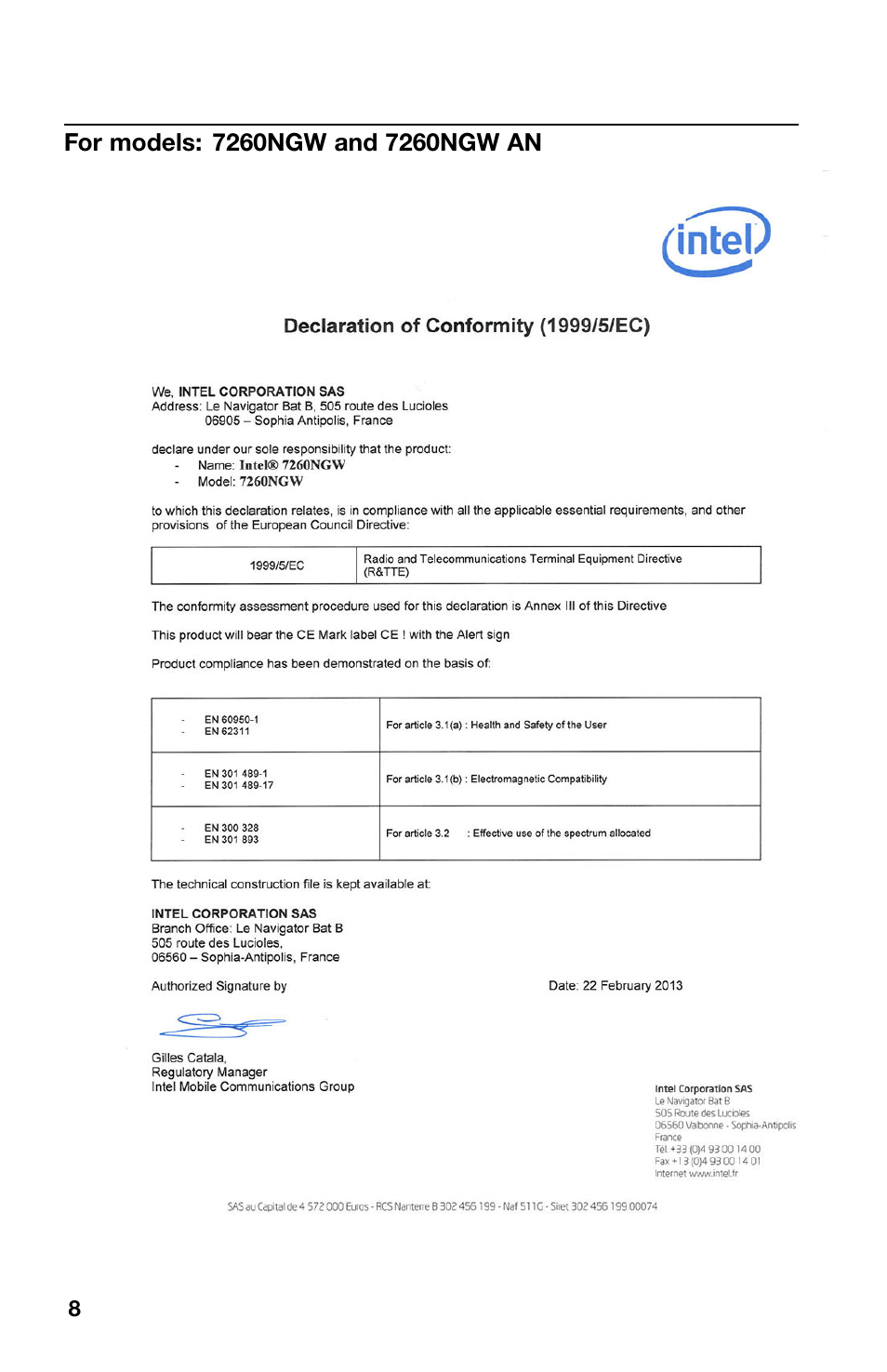 For models: 7260ngw and 7260ngw an | Lenovo ThinkPad 11e Chromebook User Manual | Page 8 / 12