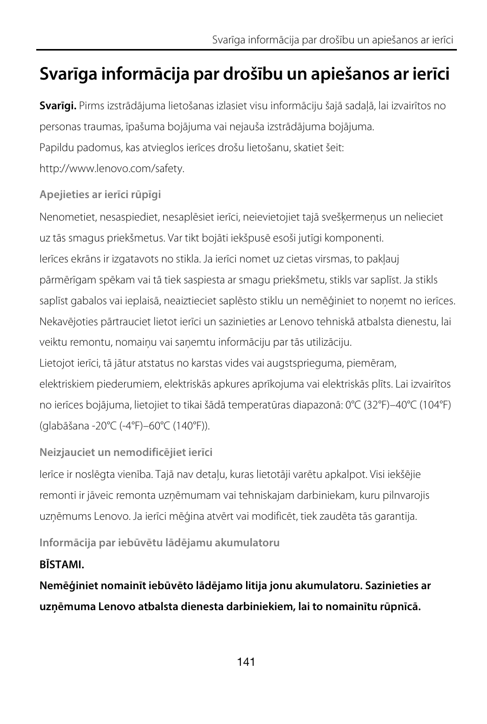 Lenovo A7-40 Tablet User Manual | Page 142 / 203