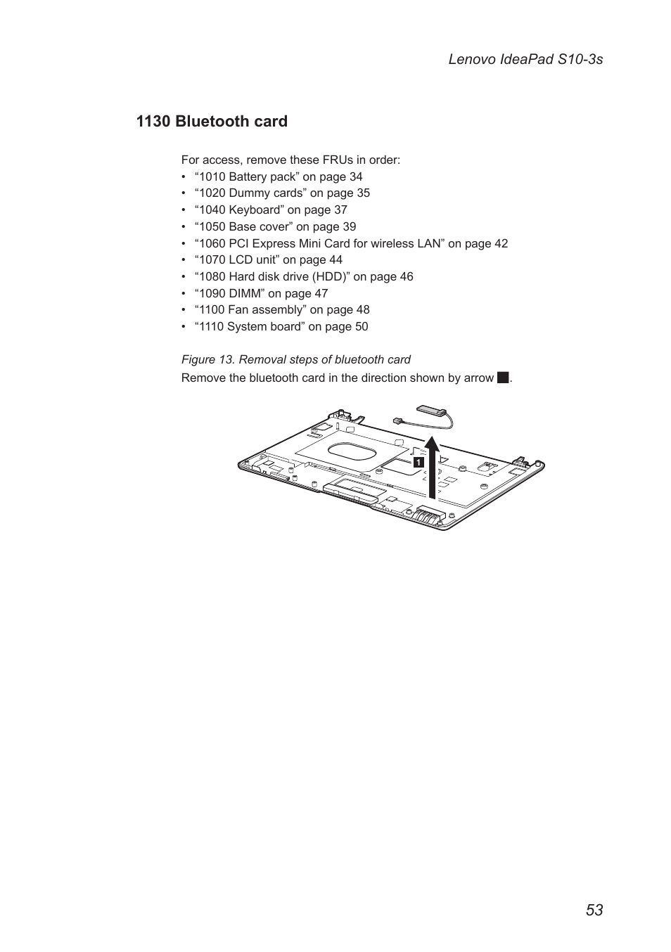 1130 bluetooth card | Lenovo IdeaPad S10-3s User Manual | Page 57 / 81