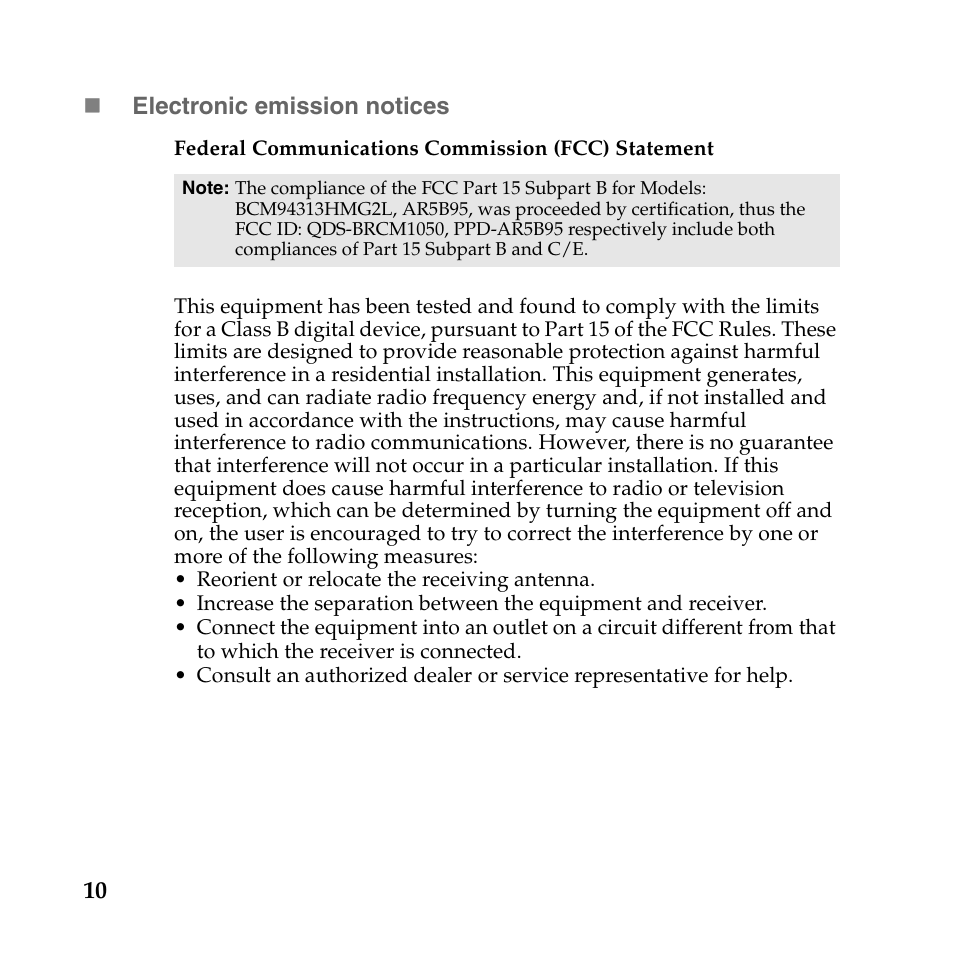 Lenovo IdeaPad U165 User Manual | Page 11 / 36
