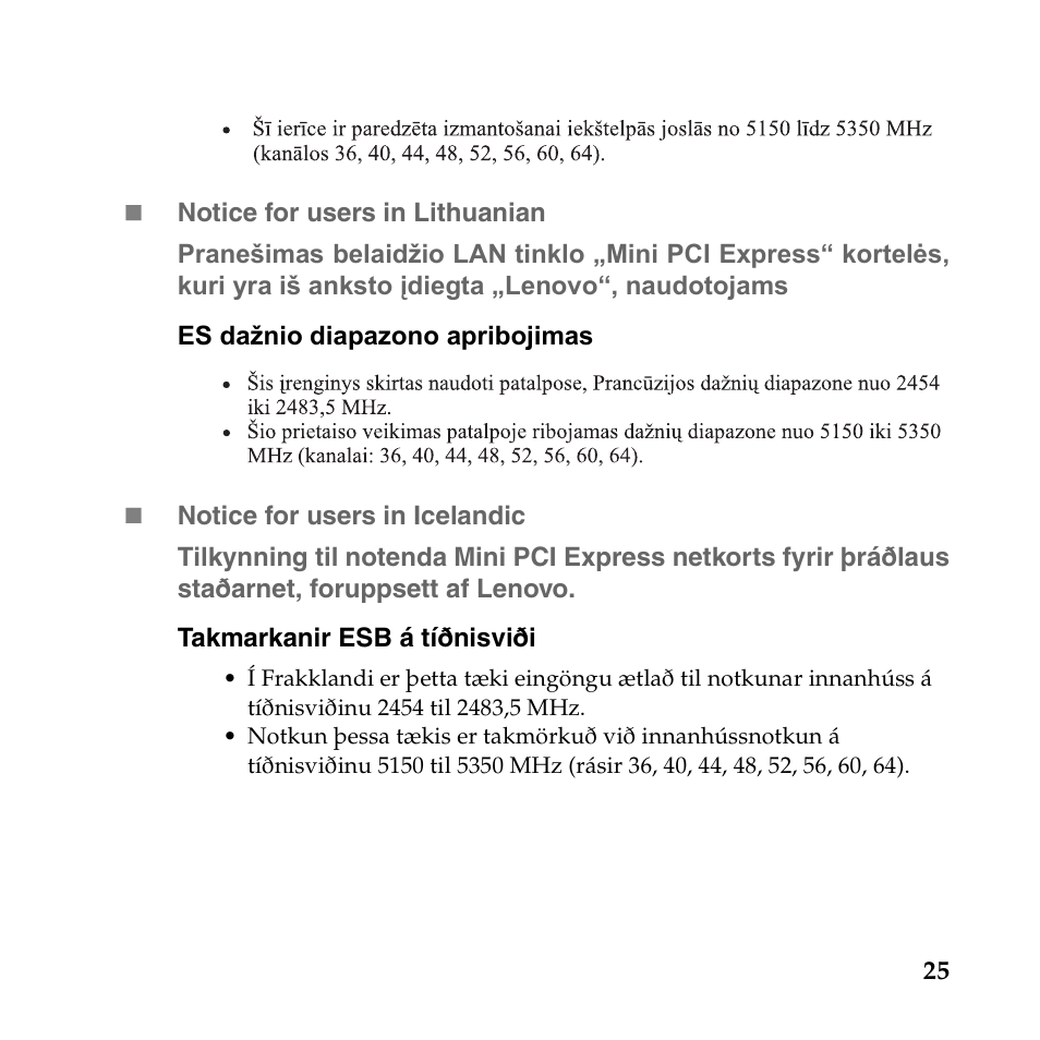 Lenovo IdeaPad U165 User Manual | Page 26 / 36