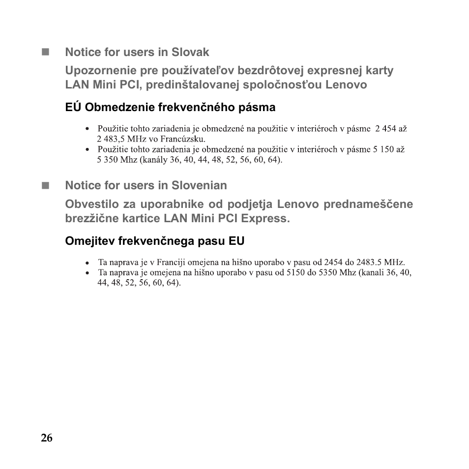 Lenovo IdeaPad U165 User Manual | Page 27 / 36