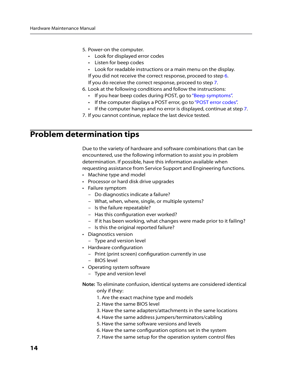 Problem determination tips | Lenovo C200 All-In-One User Manual | Page 16 / 56