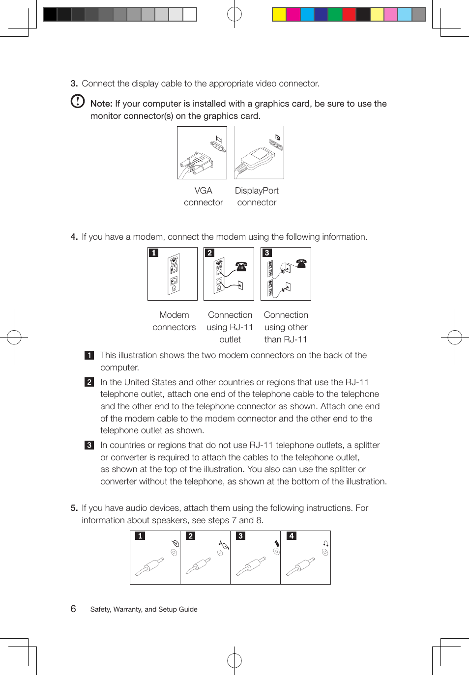 Lenovo M5800 Desktop User Manual | Page 7 / 24