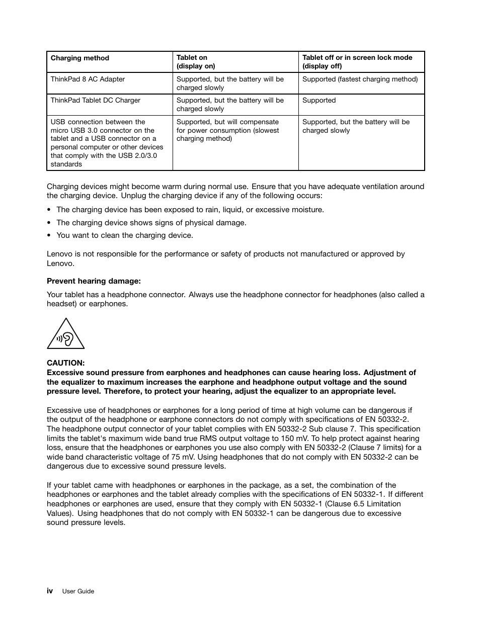 Lenovo ThinkPad 8 User Manual | Page 6 / 74