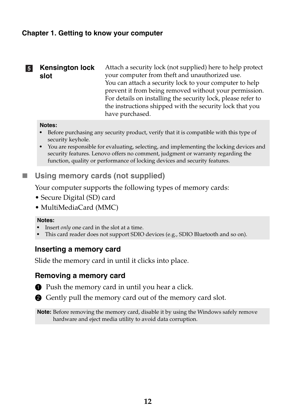 Lenovo Y40-70 User Manual | Page 18 / 38