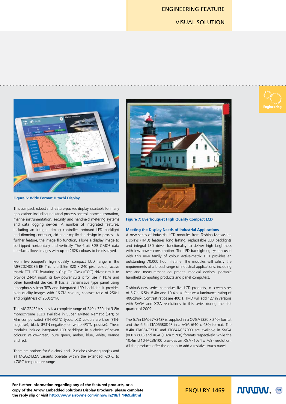 Engineering feature visual solution, Enquiry 1469 | Arrow Plastic 3M Network Card User Manual | Page 19 / 36