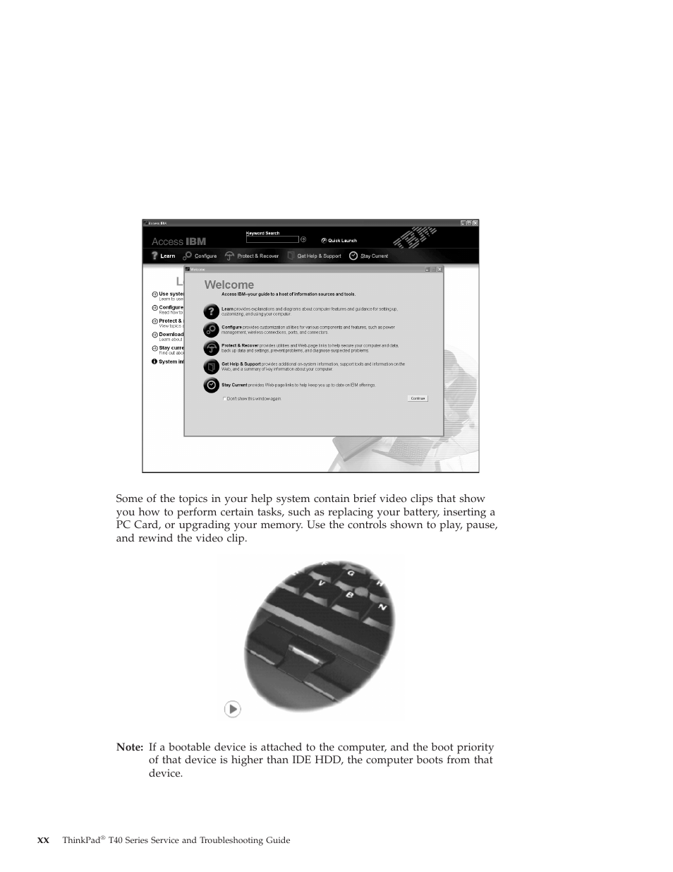 Lenovo ThinkPad T43p User Manual | Page 22 / 112