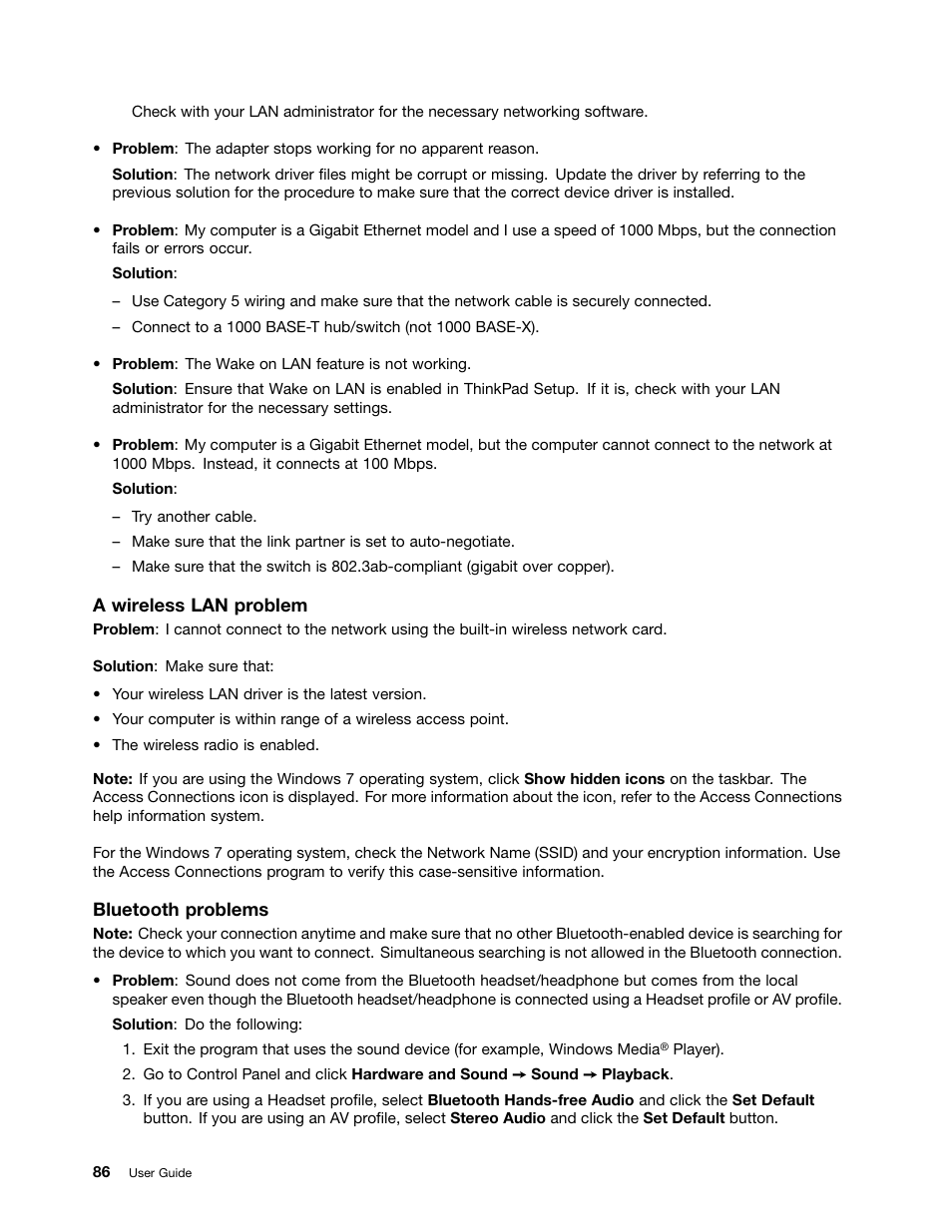 Lenovo ThinkPad 11e User Manual | Page 102 / 160