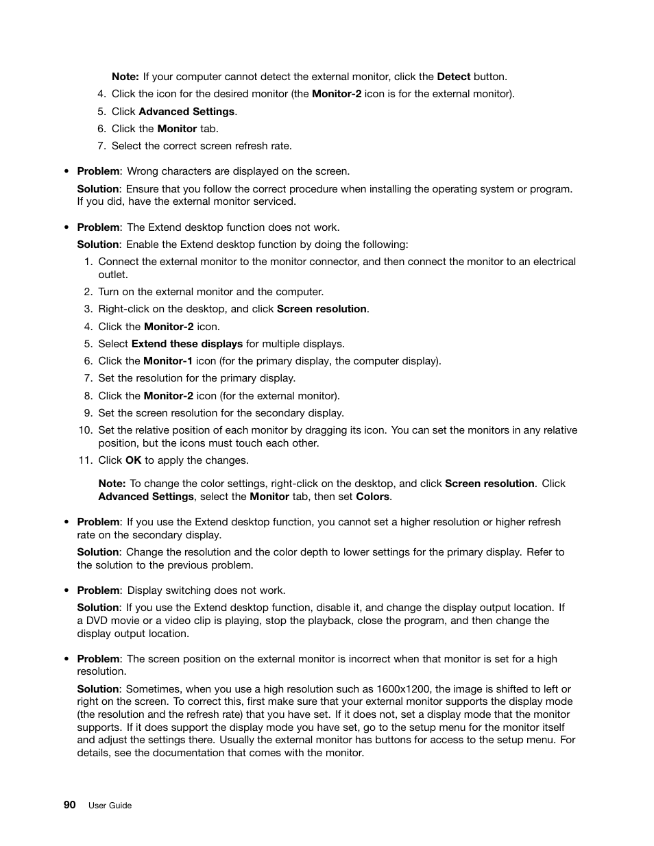Lenovo ThinkPad 11e User Manual | Page 106 / 160