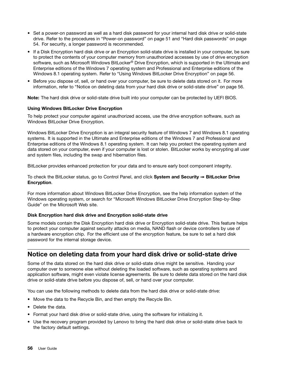 Notice on | Lenovo ThinkPad 11e User Manual | Page 72 / 160