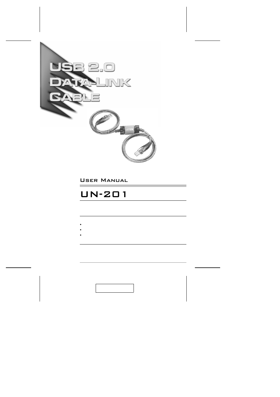 ATEN UN-201 User Manual | 16 pages