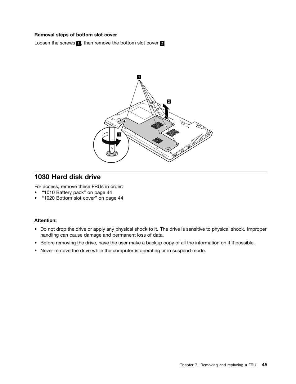 1030 hard disk drive | Lenovo B575e Notebook User Manual | Page 51 / 102