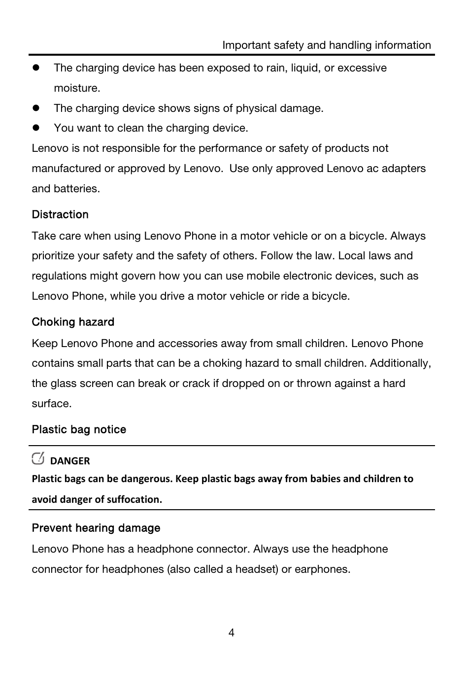 Lenovo K910L Smartphone User Manual | Page 6 / 21