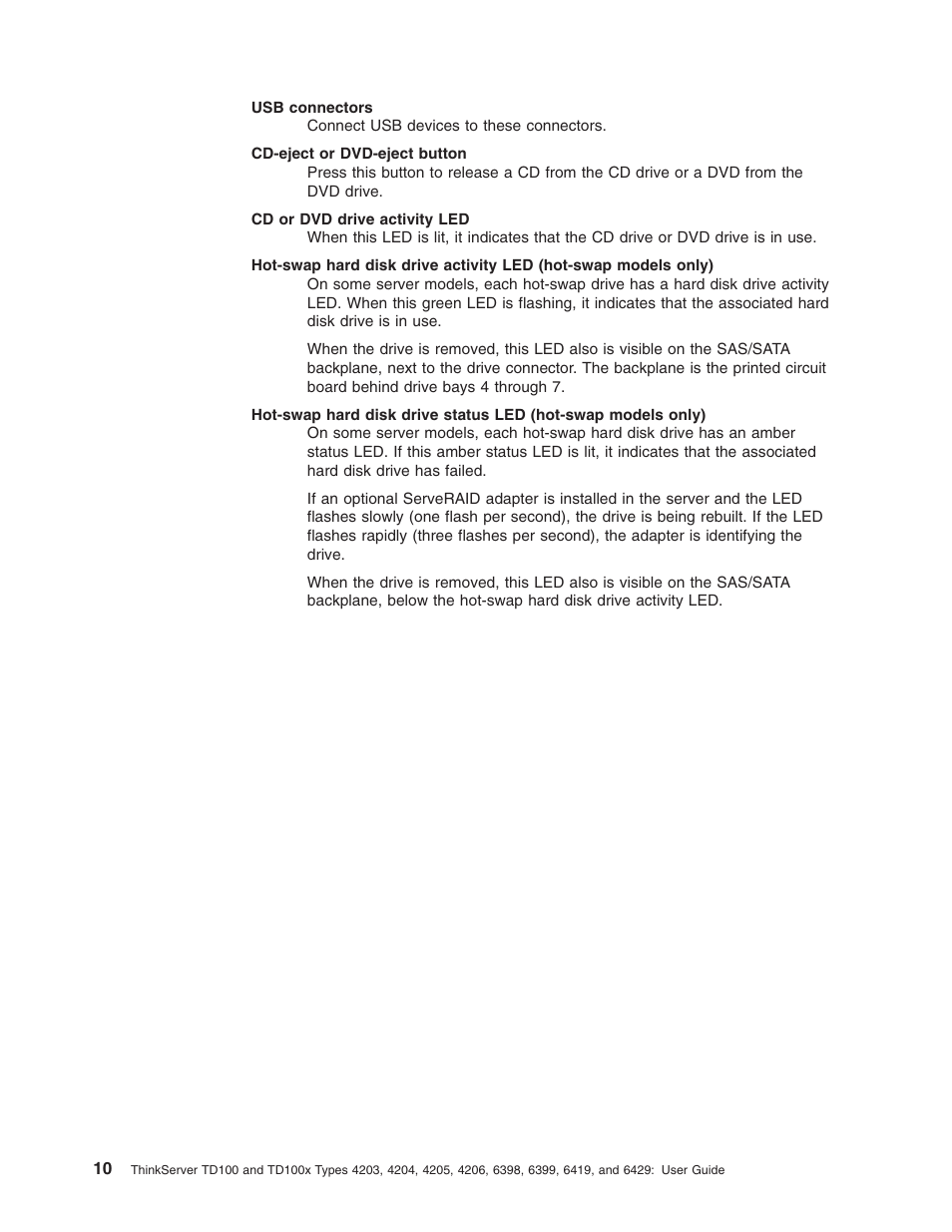 Lenovo ThinkServer TD100x User Manual | Page 24 / 98