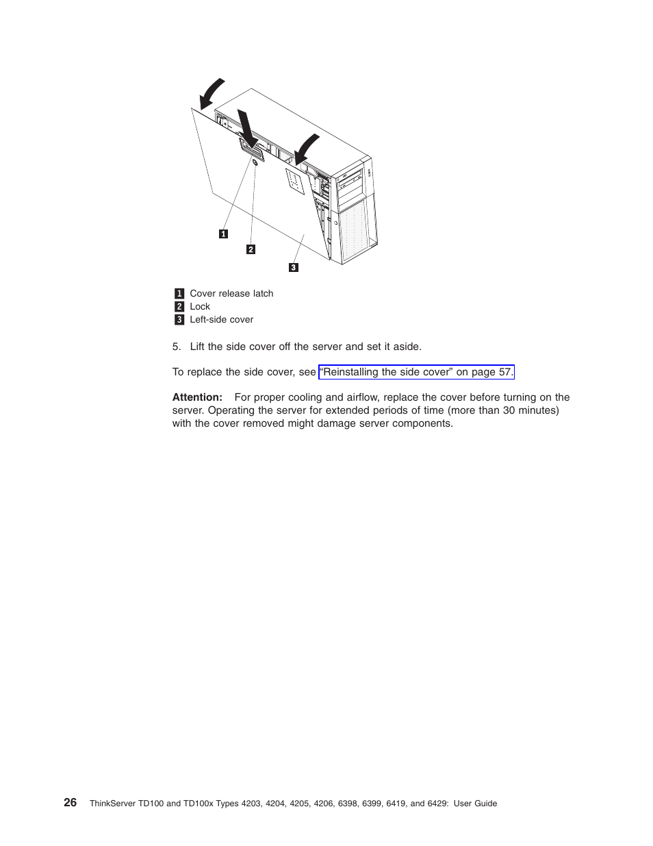 Lenovo ThinkServer TD100x User Manual | Page 40 / 98