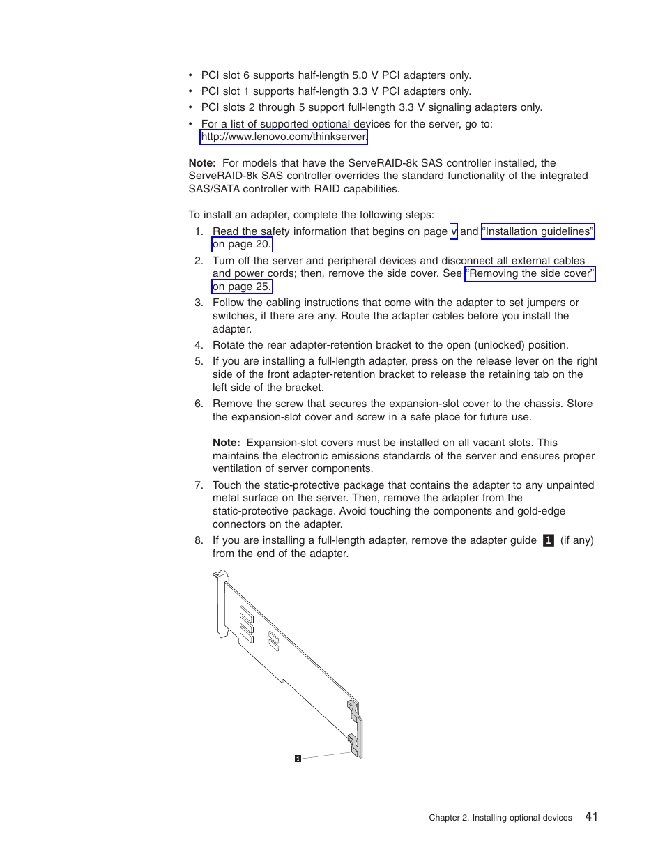 Lenovo ThinkServer TD100x User Manual | Page 55 / 98