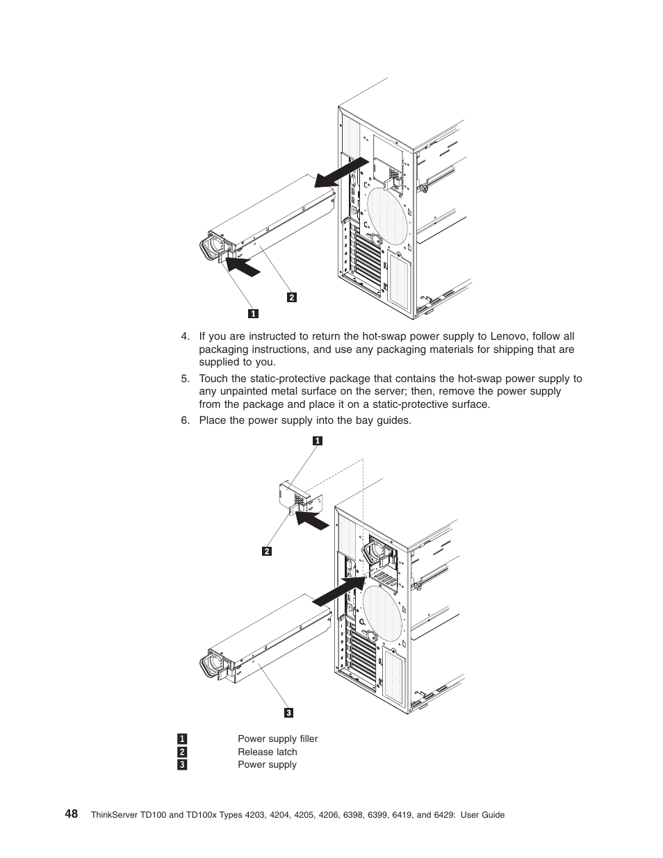 Lenovo ThinkServer TD100x User Manual | Page 62 / 98