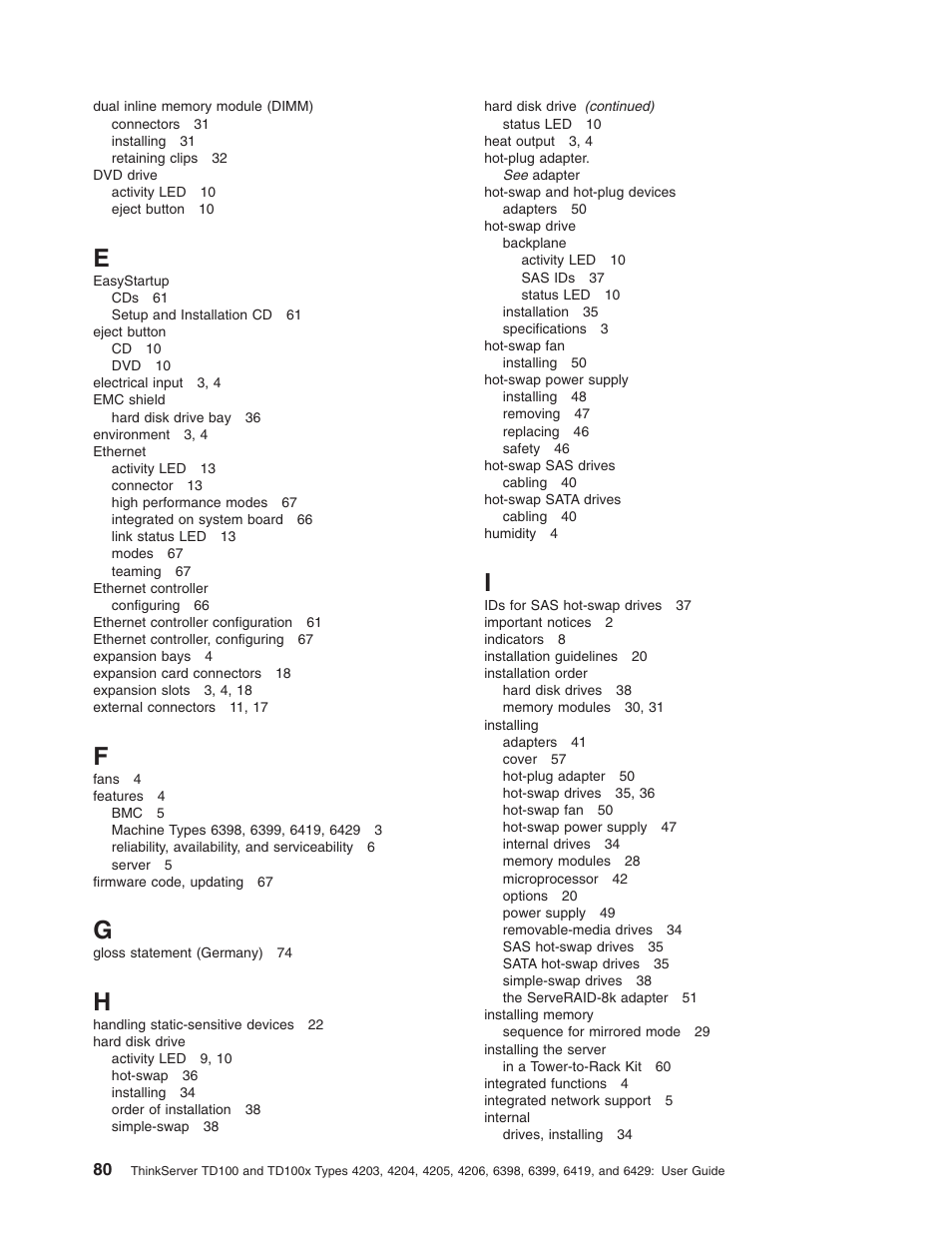 Lenovo ThinkServer TD100x User Manual | Page 94 / 98