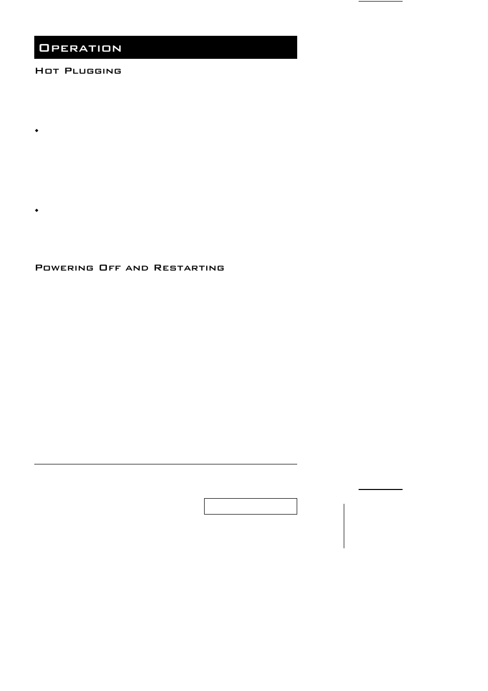 Operation, Hot plugging, Powering off and restarting | ATEN ACS-1208L User Manual | Page 14 / 35