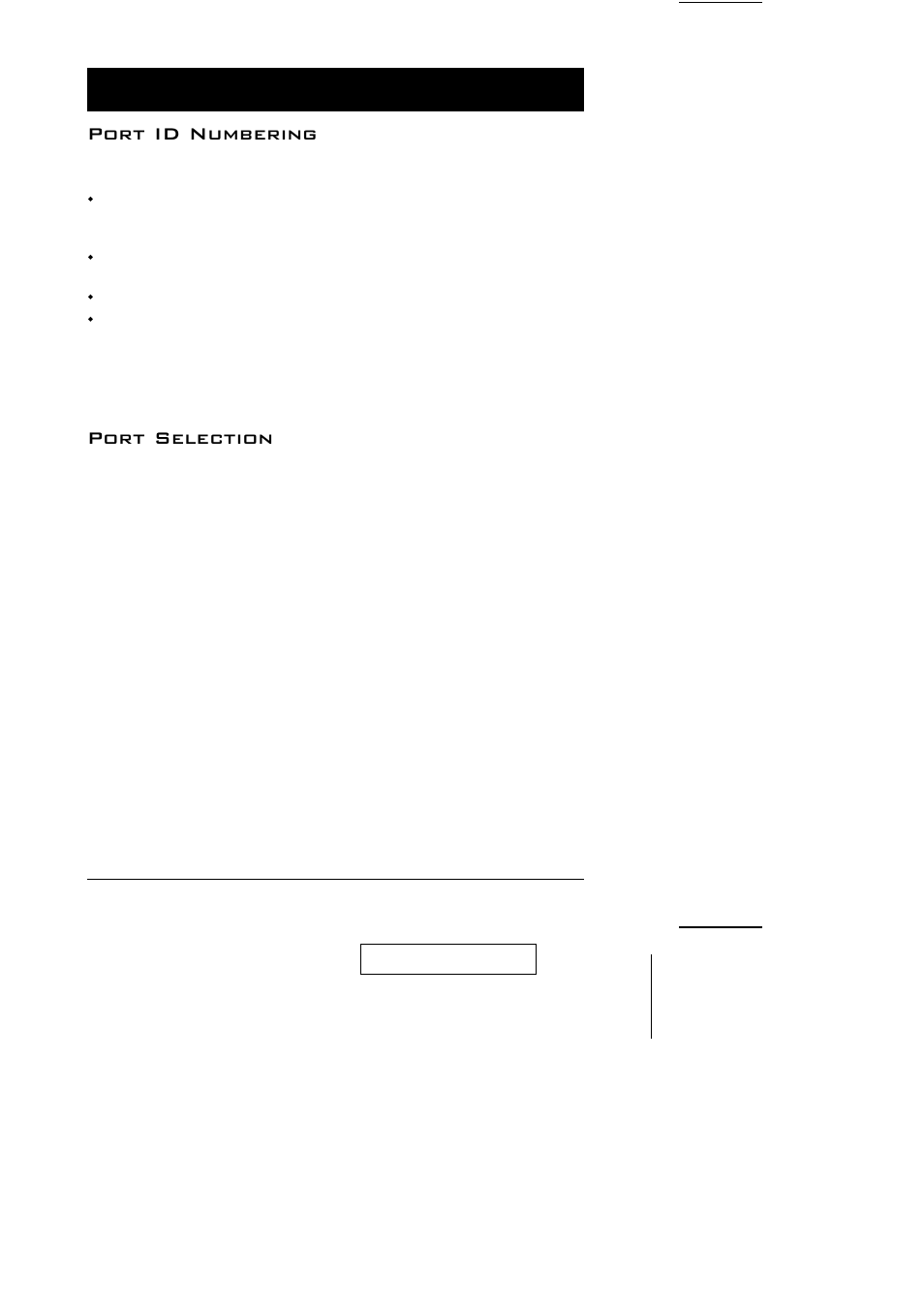 Port id numbering, Port selection | ATEN ACS-1208L User Manual | Page 15 / 35