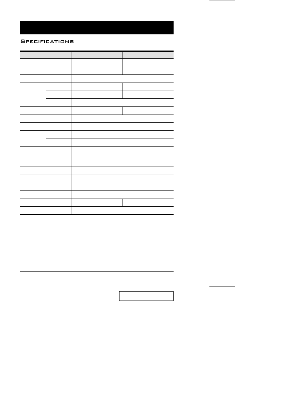 Specifications | ATEN ACS-1208L User Manual | Page 34 / 35
