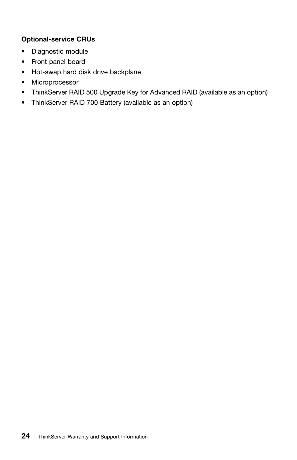 Lenovo ThinkServer RD330 User Manual | Page 32 / 36