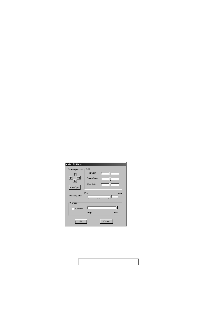 Video adjustment | ATEN CN-5000 User Manual | Page 48 / 110