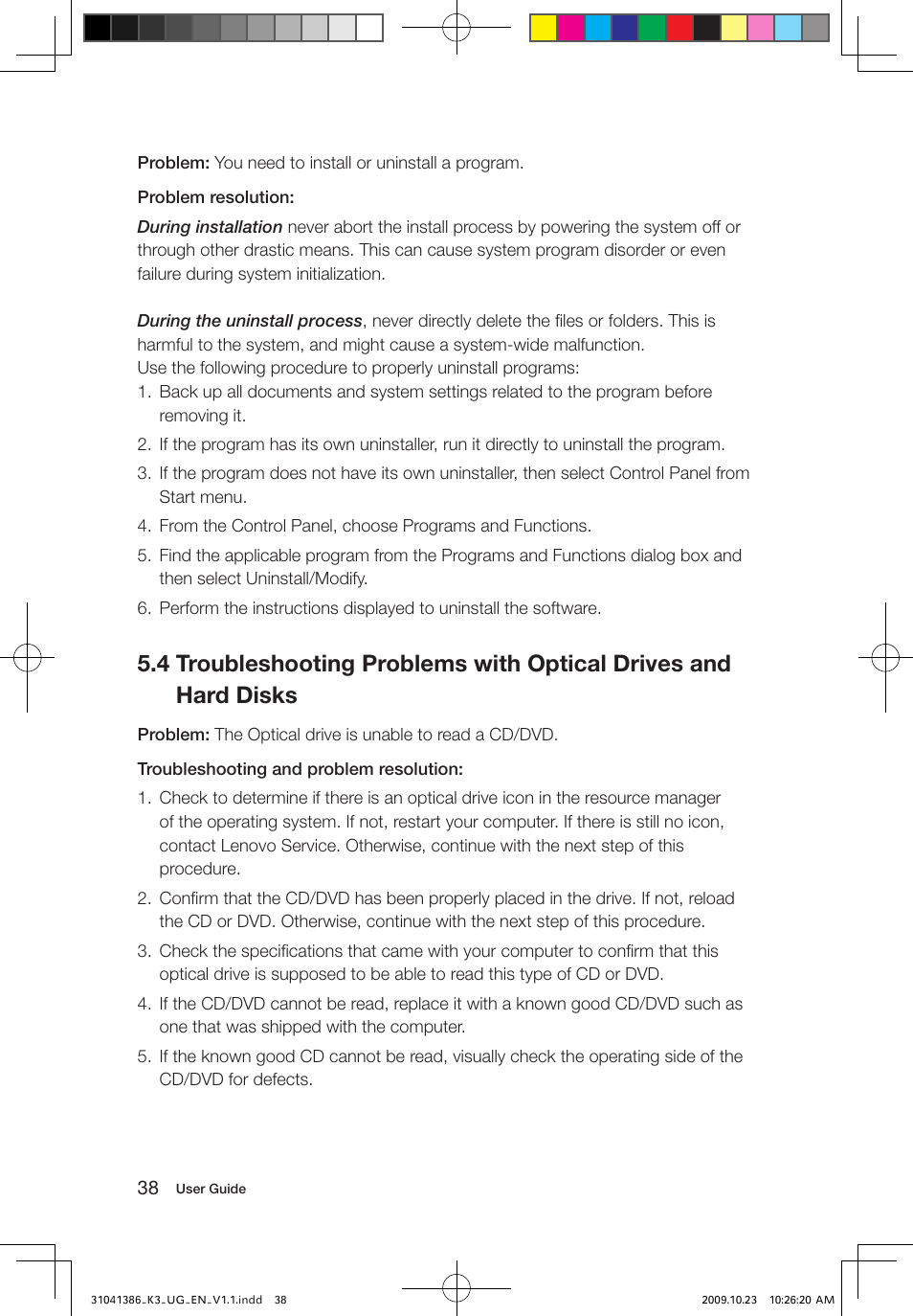 Lenovo IdeaCentre K305 User Manual | Page 43 / 45