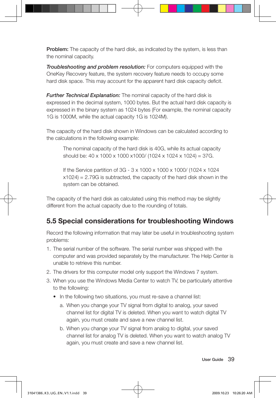 Lenovo IdeaCentre K305 User Manual | Page 44 / 45