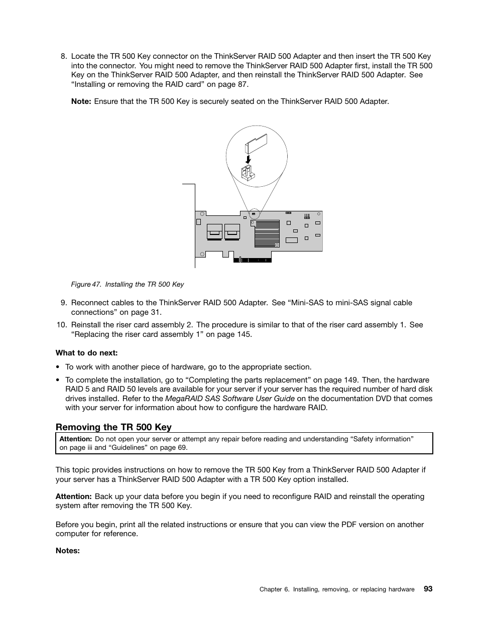 Lenovo ThinkServer RD330 User Manual | Page 105 / 192