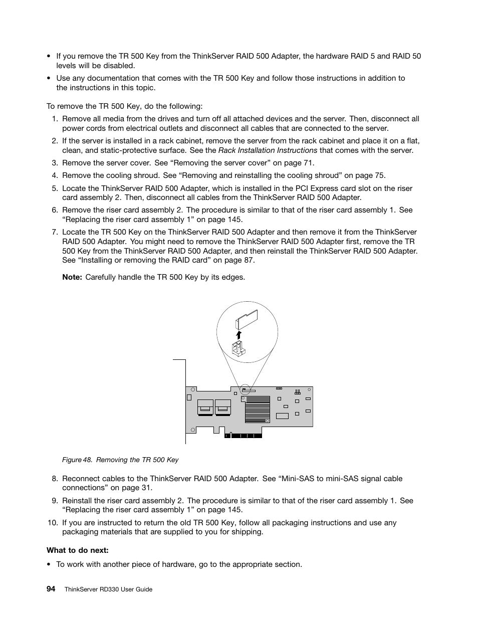 Lenovo ThinkServer RD330 User Manual | Page 106 / 192