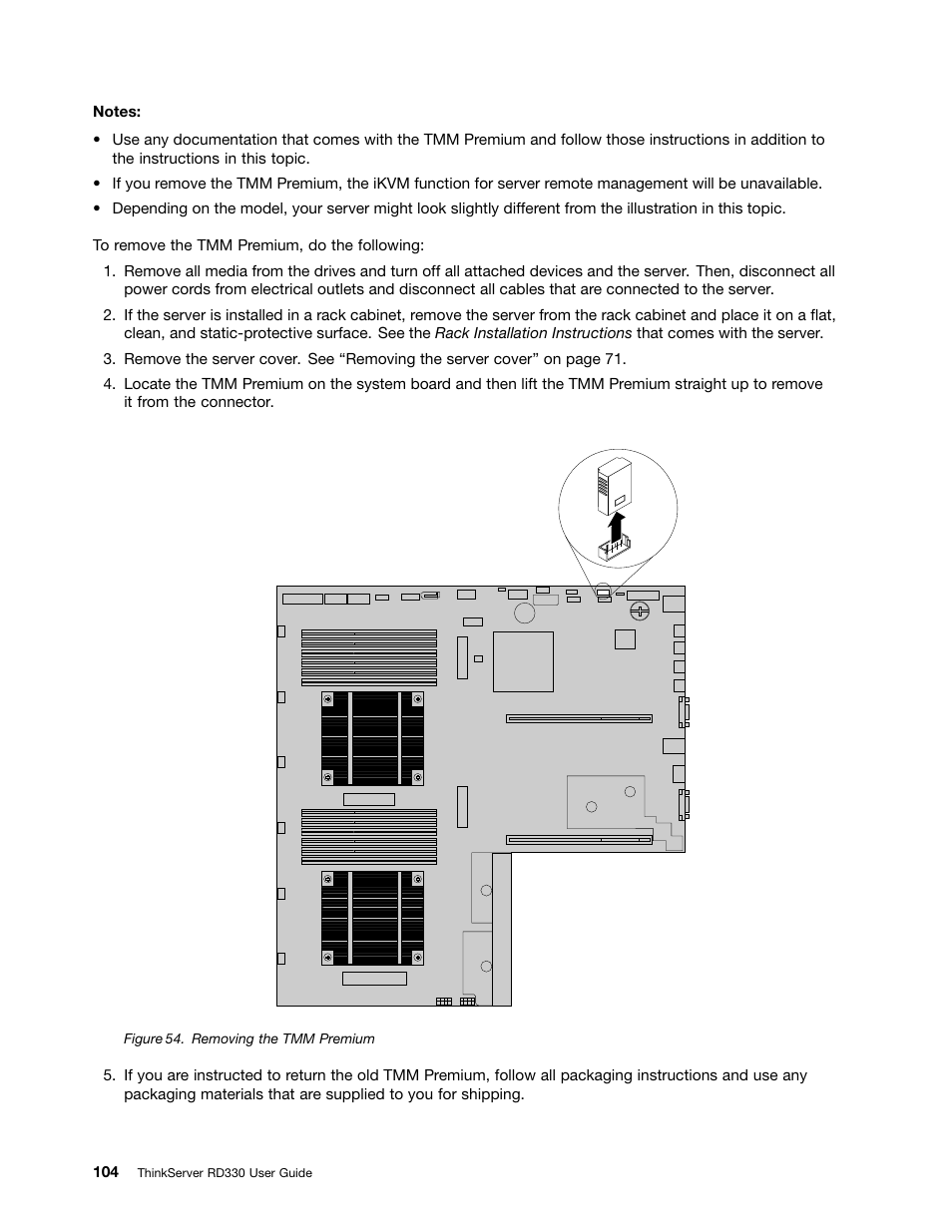 Lenovo ThinkServer RD330 User Manual | Page 116 / 192