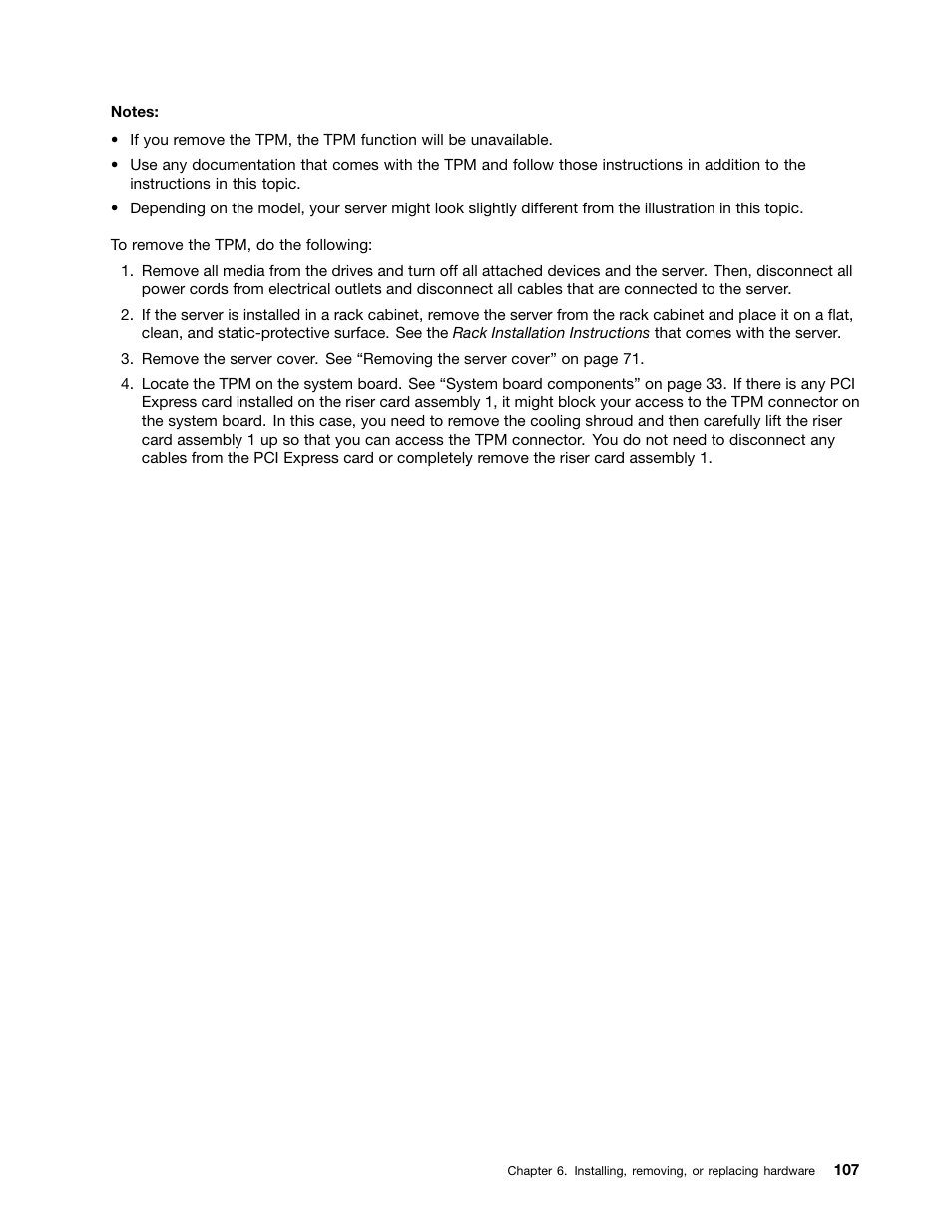 Lenovo ThinkServer RD330 User Manual | Page 119 / 192