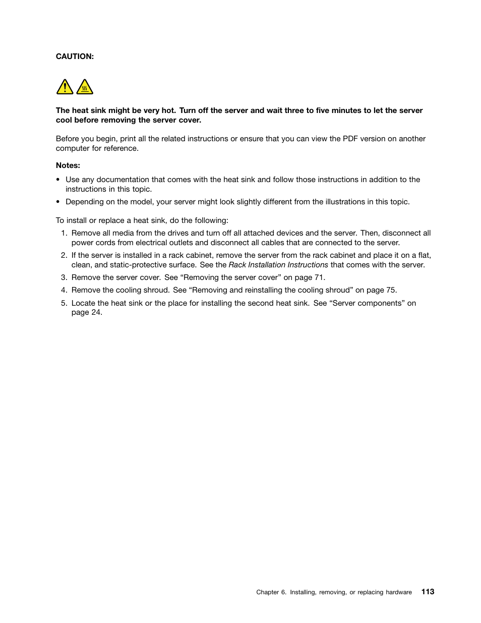 Lenovo ThinkServer RD330 User Manual | Page 125 / 192