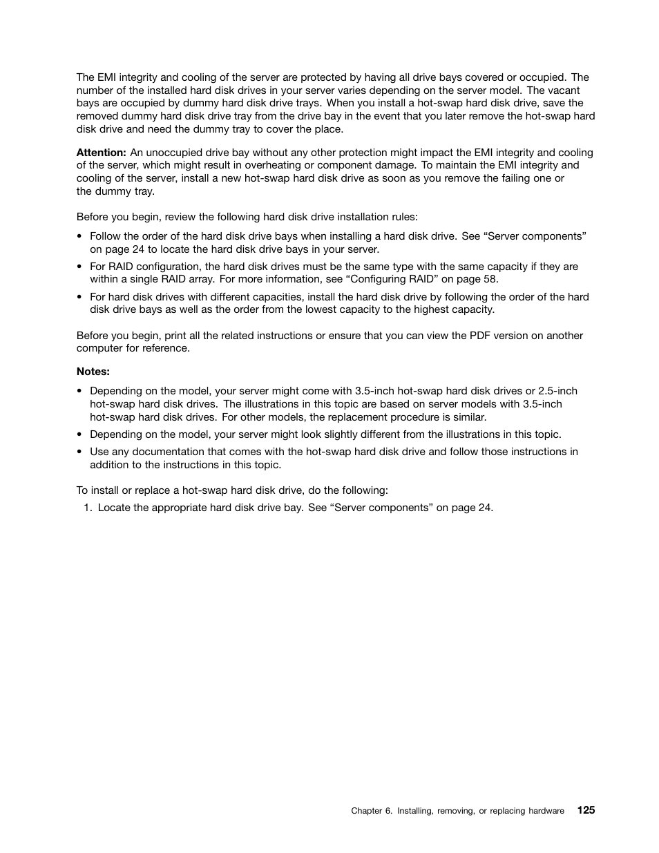 Lenovo ThinkServer RD330 User Manual | Page 137 / 192