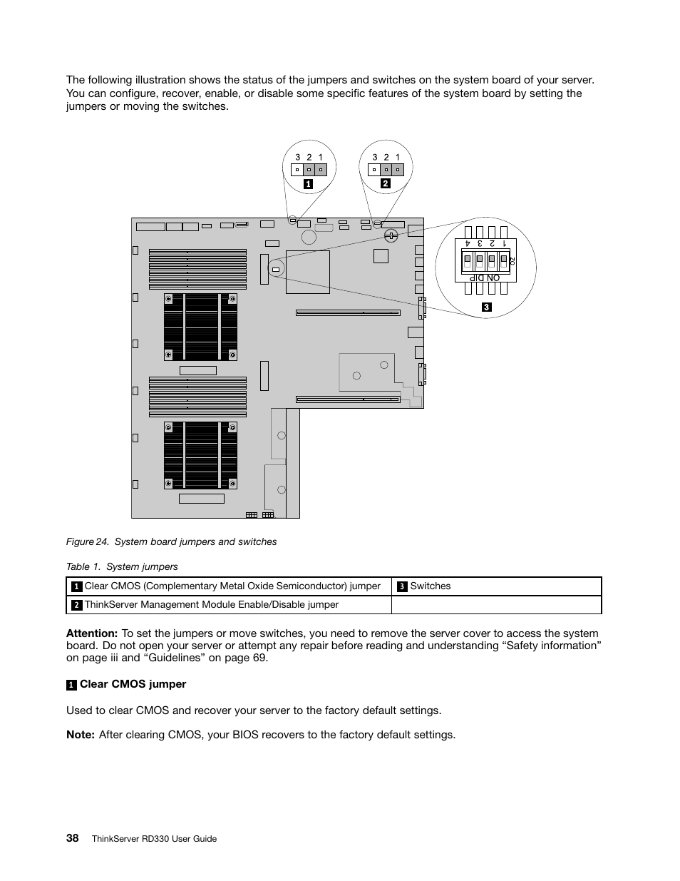 Lenovo ThinkServer RD330 User Manual | Page 50 / 192