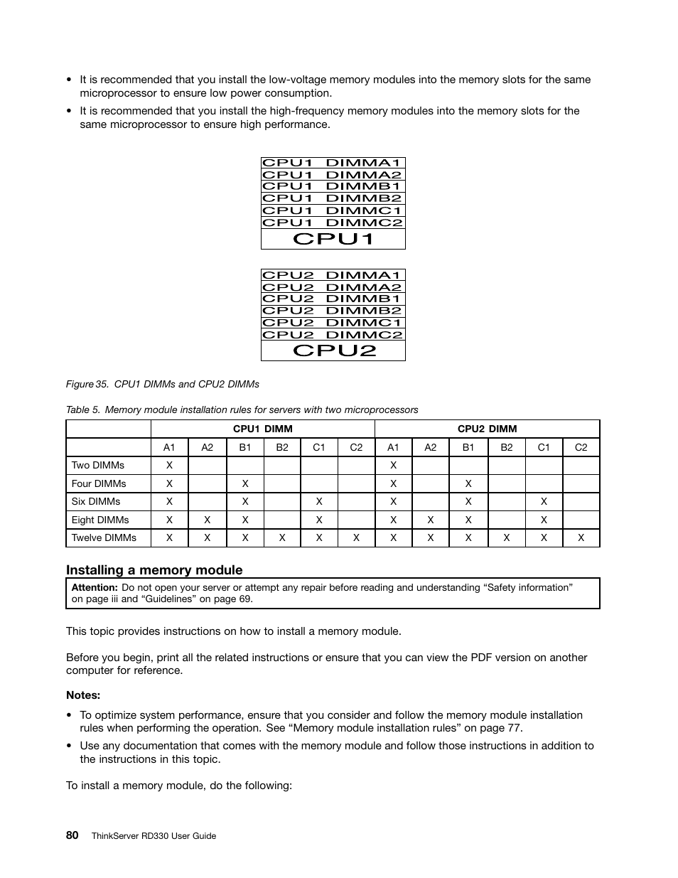 Lenovo ThinkServer RD330 User Manual | Page 92 / 192