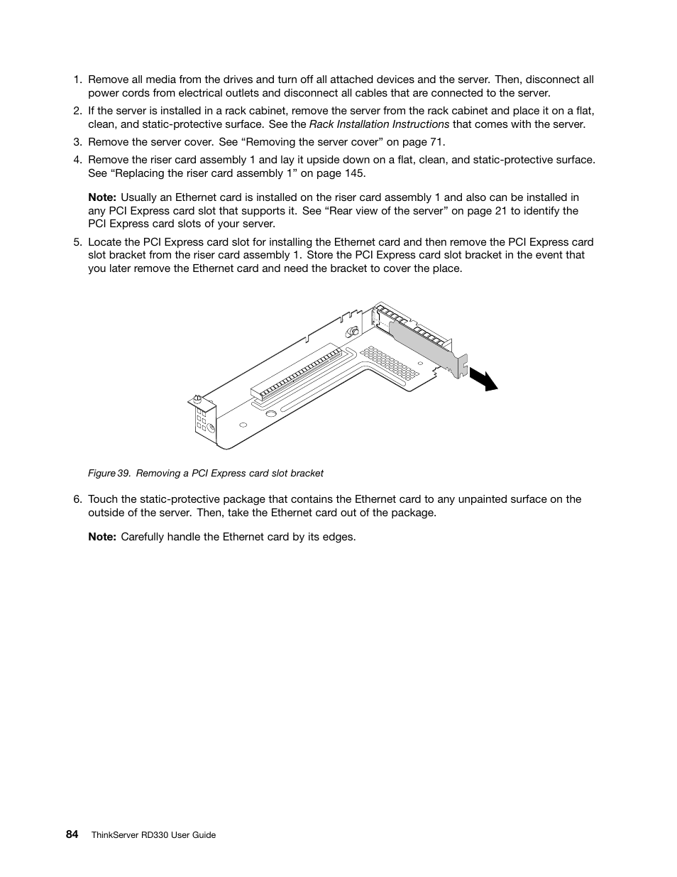 Lenovo ThinkServer RD330 User Manual | Page 96 / 192