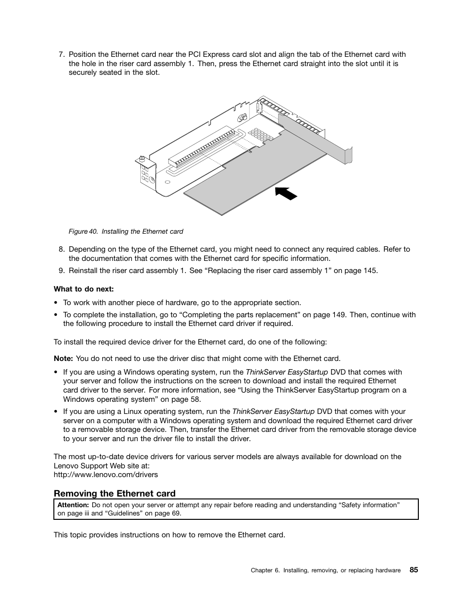 Lenovo ThinkServer RD330 User Manual | Page 97 / 192