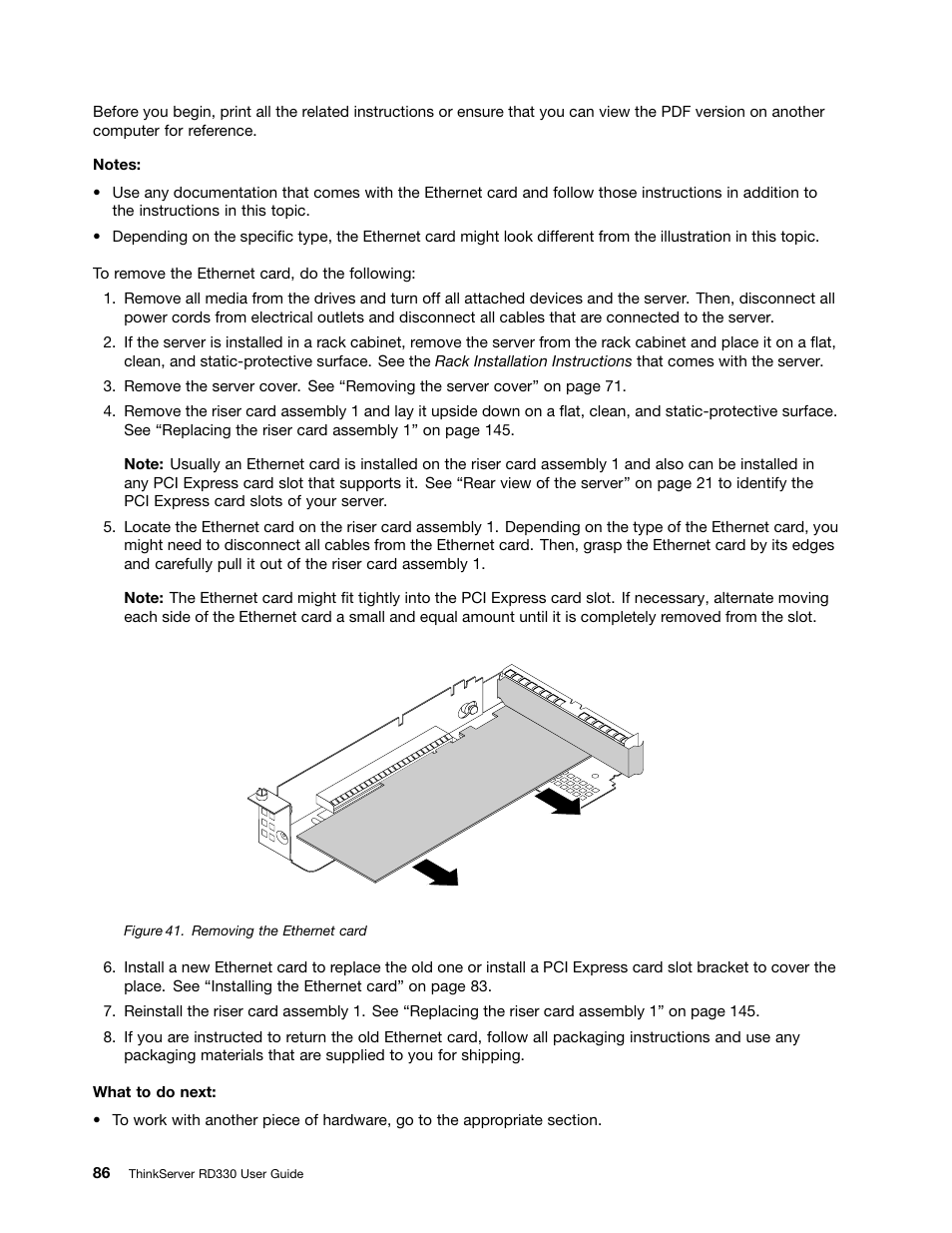 Lenovo ThinkServer RD330 User Manual | Page 98 / 192