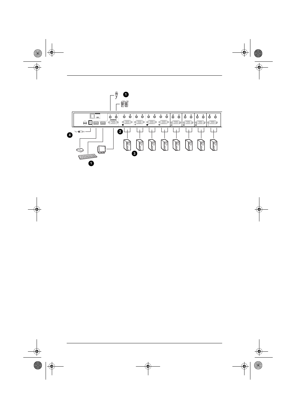 Single stage installation diagram | ATEN CS-1754 User Manual | Page 20 / 68